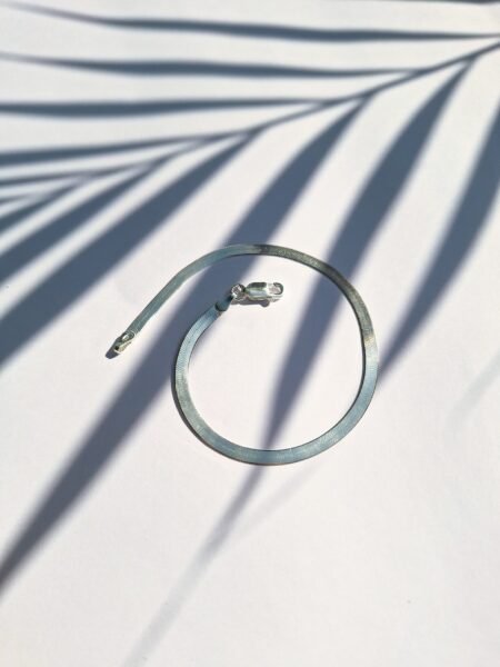Pulseira Laminada Italiana Prata